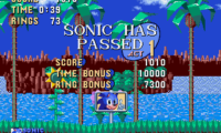 Teen Sonic in Sonic 1
