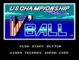 U.S. Championship V’Ball (Japan) (Beta)