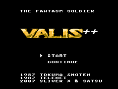 Valis – The Fantastic Soldier (Japan) [En+Hack by Satsu+Sliver X v1.01] (~Valis Plus Plus – The Fantasm Soldier)