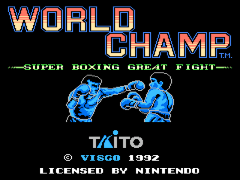 World Champ – Super Boxing Great Fight (Europe)