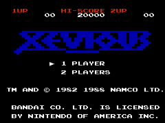 Xevious – The Avenger (USA)