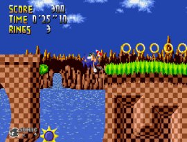 Sonic the Hedgehog (USA, Europe) [Hack by Team Lost Land v4.0] (~Sonic – The Lost Land)