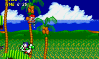 Yoshi in Sonic 2