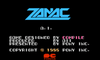 Zanac (Japan)